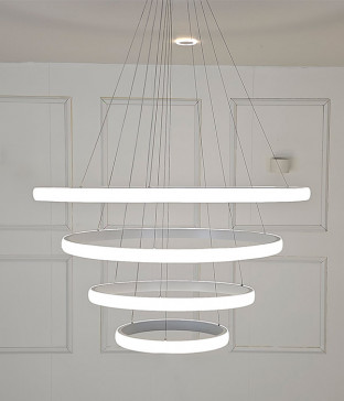 프롤 4단 (화이트) 거실전등 LED거실등