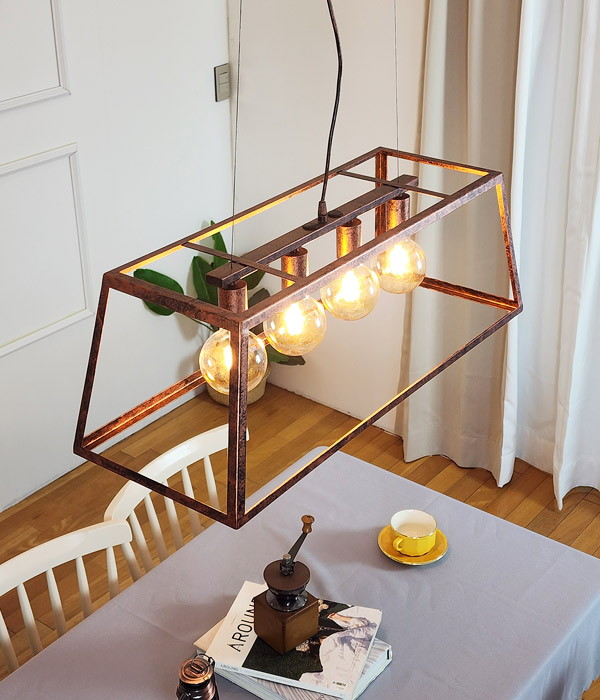 듀엘 4등 LED식탁등 식탁전등