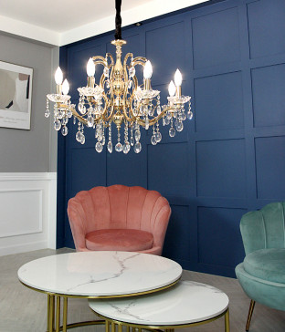 플로트 8등 LED식탁등 크리스탈식탁등