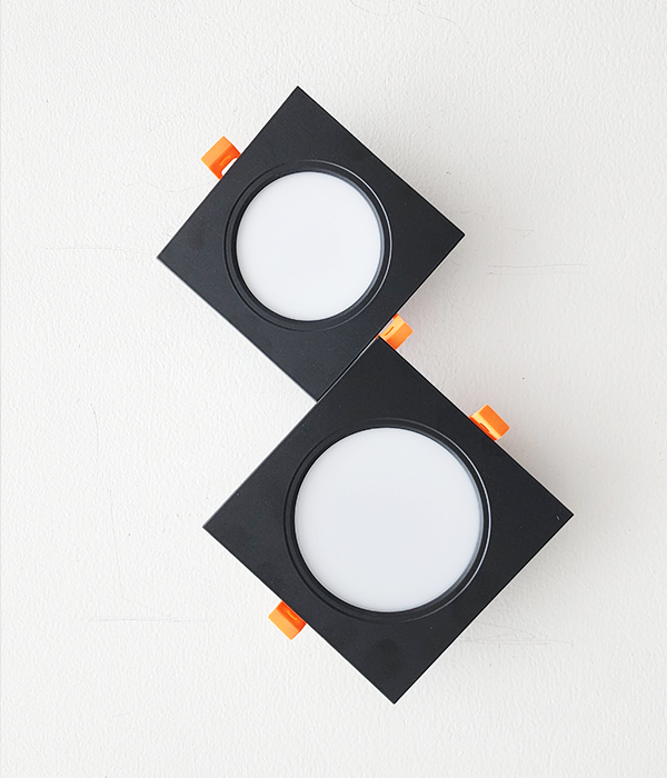 바오스 LED 천정 매입등 (블랙 타공 100mm 4인치, 125mm 5인치)